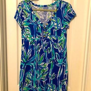 Lilly Pulitzer Christie V-Neck T-Shirt dress